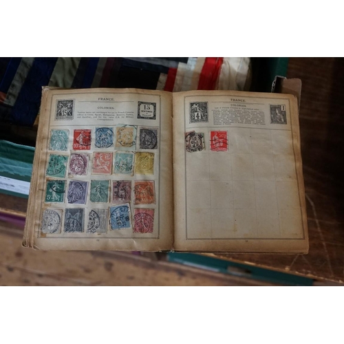 1619 - Stamps: a large collection of albums and stock books, containing Europe and mixed world, including t... 