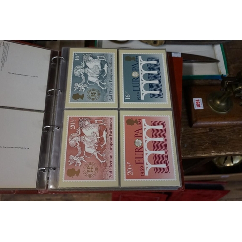 1622 - Stamps: a collection of albums; and first day covers.