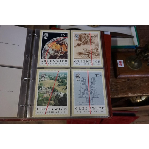 1622 - Stamps: a collection of albums; and first day covers.