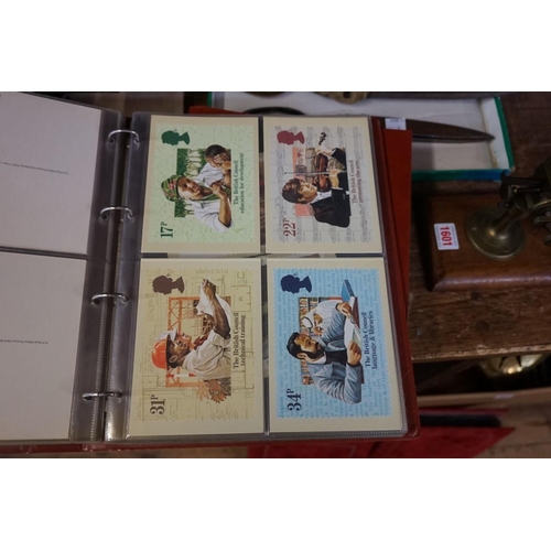 1622 - Stamps: a collection of albums; and first day covers.