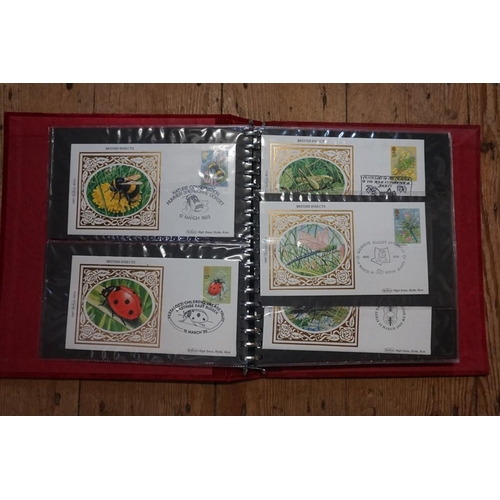 1622 - Stamps: a collection of albums; and first day covers.