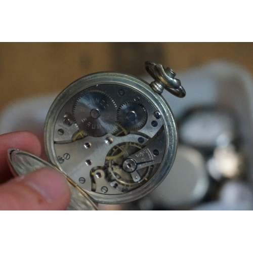 1631 - An extensive collection of watch and clock parts.  