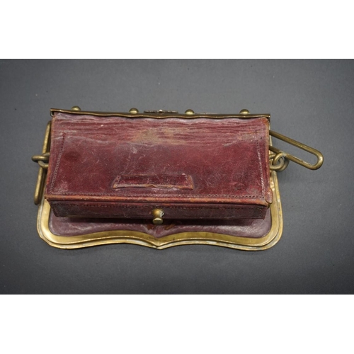 1759 - A Victorian 'Prince Alberts Own Hussars' officer's pouch and shoulder belt.