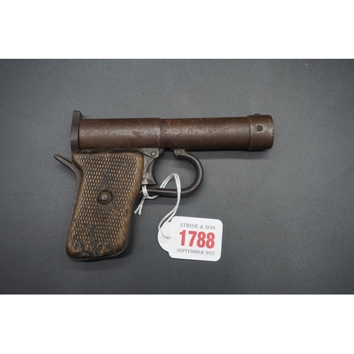 1788 - A vintage .177 cal air pistol. 