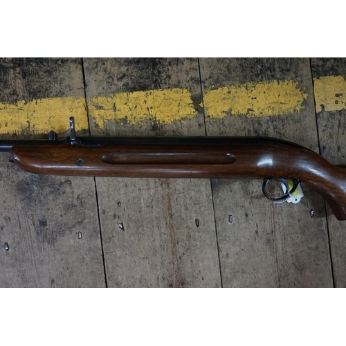 1806 - A BSA Airsporter .22 cal under lever air rifle.