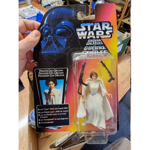 10 - Star Wars: Kenner 1997: three figure sets from the Princess Leia Collection; together with two ... 