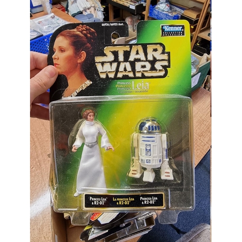 10 - Star Wars: Kenner 1997: three figure sets from the Princess Leia Collection; together with two ... 