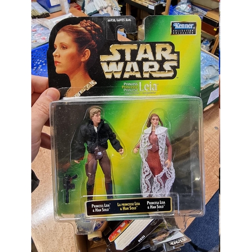 10 - Star Wars: Kenner 1997: three figure sets from the Princess Leia Collection; together with two ... 