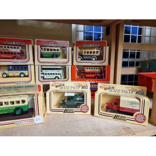 69 - Corgi: six boxed diecast models in the 'Classics' series; together with thirty-seven boxed Lledo 'Da... 