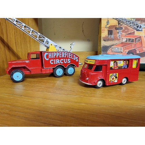 7 - Corgi Toys: a vintage Chipperfields Circus Gift Set No.23, in original box, comprising Land Rover wi... 