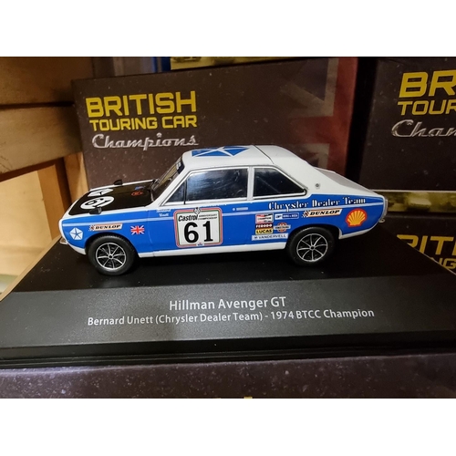 77 - Atlas Editions: British Touring Car Champions, a collection of twelve boxed models, to include; Mini... 