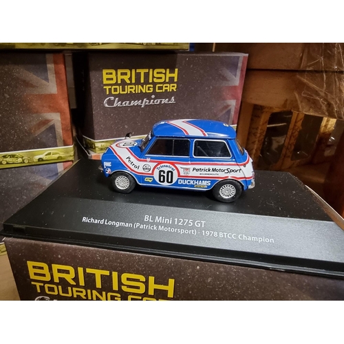 77 - Atlas Editions: British Touring Car Champions, a collection of twelve boxed models, to include; Mini... 