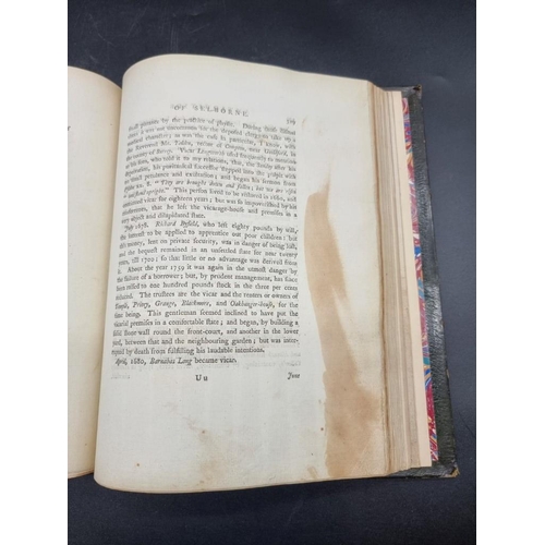 10 - WHITE (Gilbert): 'The Natural History and Antiquities of Selborne, in the County of Southampton... 