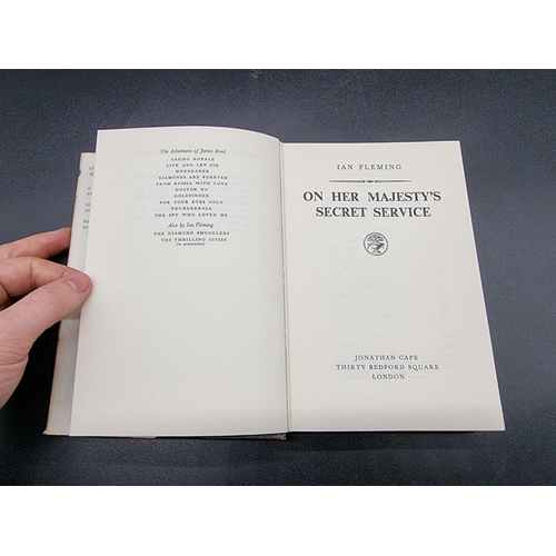 103 - FLEMING (Ian): 'On Her Majesty's Secret Service..' London, Jonathan Cape, 1963: 2nd impression.... 