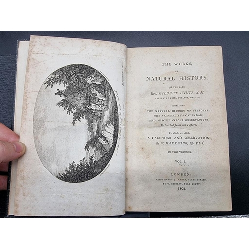 11 - WHITE (Gilbert): 'The Natural History and Antiquities of Selborne in the County of Southampton..', L... 