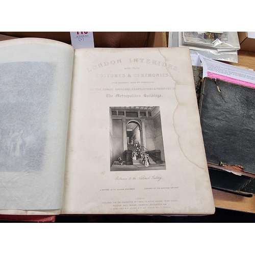 110 - LONDON: 'London Interiors: a Grand National Exhibition..', London, Joseph Mead, n.d (1841): engraved... 