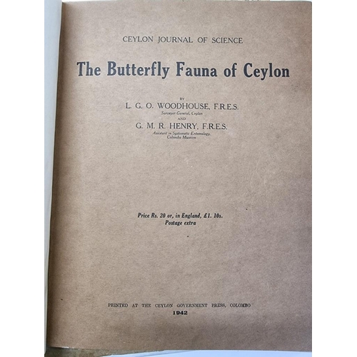 113 - LEGGE (William Vincent): 'A History of the Birds of Ceylon...' London, published by the author,... 