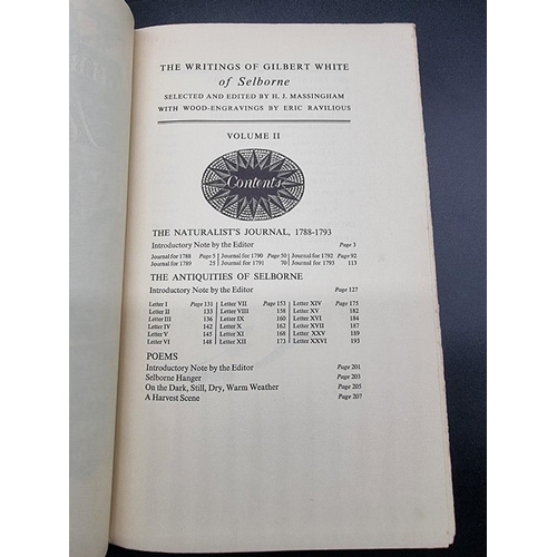 114 - NONESUCH PRESS: 'The Writings of Gilbert White of Selborne, selected and edited by H J Massingham wi... 