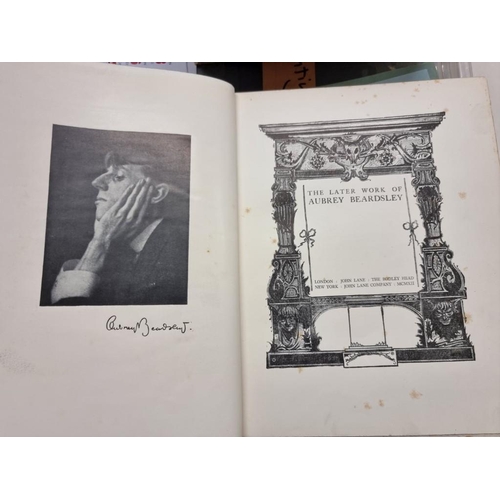 127 - MARILLIER (H C): 'The Early/Later Work of Aubrey Beardsley...': London, John Lane, 1912: 2 vols, uni... 