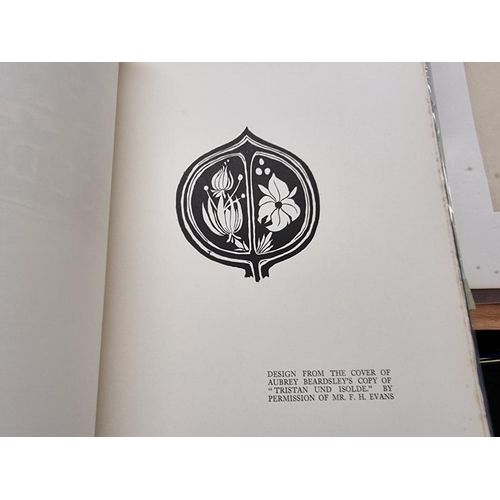 127 - MARILLIER (H C): 'The Early/Later Work of Aubrey Beardsley...': London, John Lane, 1912: 2 vols, uni... 