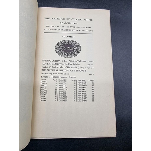 14 - NONESUCH PRESS: 'The Writings of Gilbert White of Selborne, selected and edited by H J Massingh... 