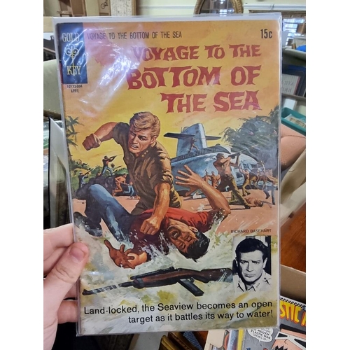 165 - COMICS: collection of 42 comics and sci-fi pulps, 1960s and later, including DC Publications, titles... 