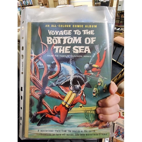 165 - COMICS: collection of 42 comics and sci-fi pulps, 1960s and later, including DC Publications, titles... 