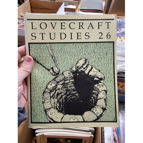 167 - H P LOVECRAFT: a collection of 30 issues 'Lovecraft Studies', various issues: with others related. (... 