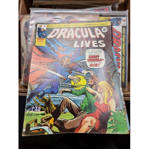 169 - DRACULA LIVES: collection of approx 80 issues, 1974-76, generally in good condition. (Approx 80)... 