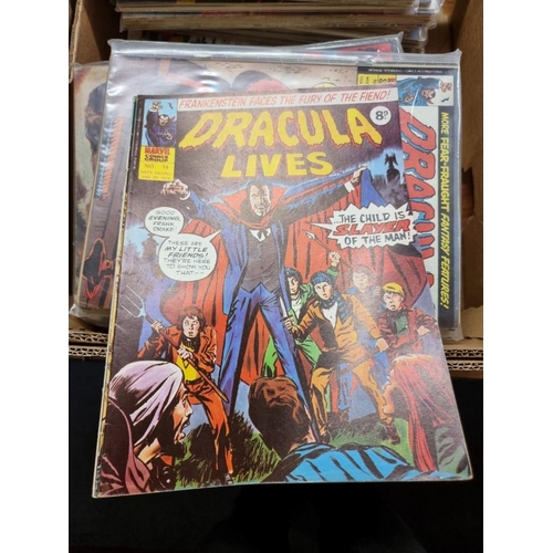 169 - DRACULA LIVES: collection of approx 80 issues, 1974-76, generally in good condition. (Approx 80)... 