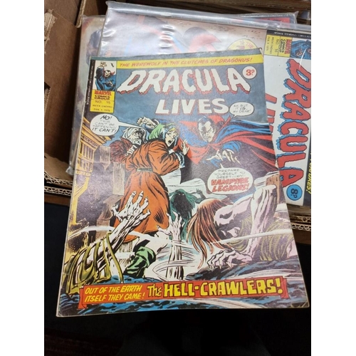 169 - DRACULA LIVES: collection of approx 80 issues, 1974-76, generally in good condition. (Approx 80)... 