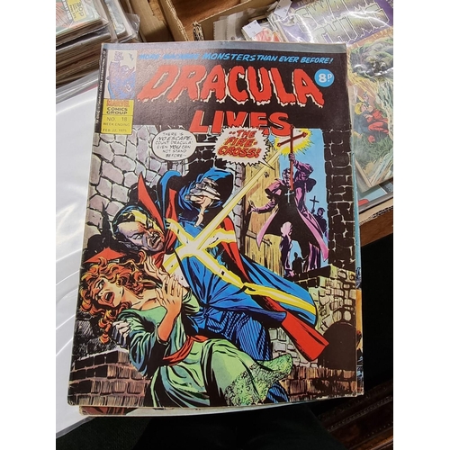 169 - DRACULA LIVES: collection of approx 80 issues, 1974-76, generally in good condition. (Approx 80)... 