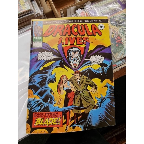 169 - DRACULA LIVES: collection of approx 80 issues, 1974-76, generally in good condition. (Approx 80)... 