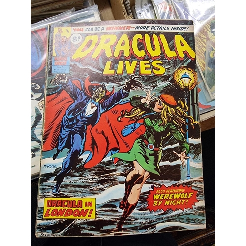 169 - DRACULA LIVES: collection of approx 80 issues, 1974-76, generally in good condition. (Approx 80)... 