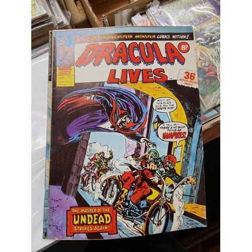 169 - DRACULA LIVES: collection of approx 80 issues, 1974-76, generally in good condition. (Approx 80)... 