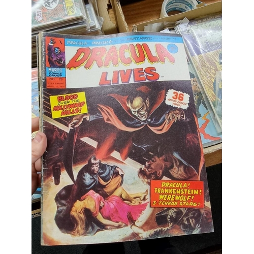 169 - DRACULA LIVES: collection of approx 80 issues, 1974-76, generally in good condition. (Approx 80)... 