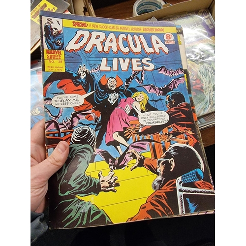 169 - DRACULA LIVES: collection of approx 80 issues, 1974-76, generally in good condition. (Approx 80)... 