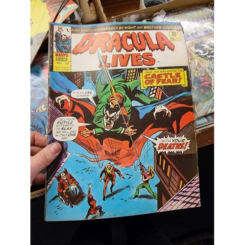 169 - DRACULA LIVES: collection of approx 80 issues, 1974-76, generally in good condition. (Approx 80)... 