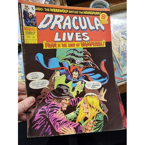 169 - DRACULA LIVES: collection of approx 80 issues, 1974-76, generally in good condition. (Approx 80)... 