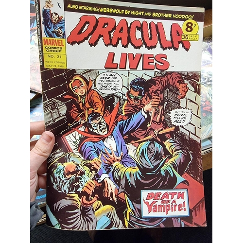 169 - DRACULA LIVES: collection of approx 80 issues, 1974-76, generally in good condition. (Approx 80)... 