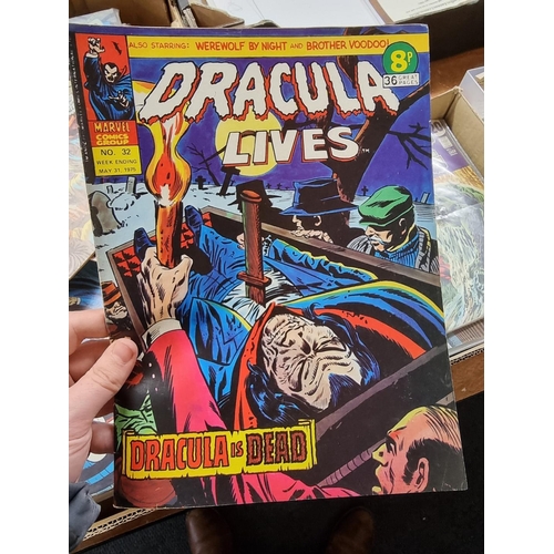 169 - DRACULA LIVES: collection of approx 80 issues, 1974-76, generally in good condition. (Approx 80)... 