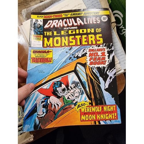 169 - DRACULA LIVES: collection of approx 80 issues, 1974-76, generally in good condition. (Approx 80)... 