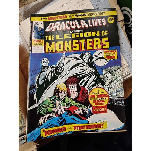 169 - DRACULA LIVES: collection of approx 80 issues, 1974-76, generally in good condition. (Approx 80)... 