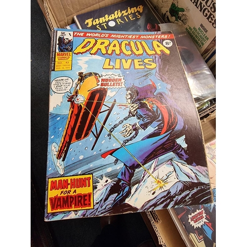 169 - DRACULA LIVES: collection of approx 80 issues, 1974-76, generally in good condition. (Approx 80)... 