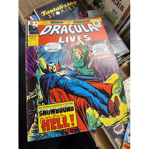 169 - DRACULA LIVES: collection of approx 80 issues, 1974-76, generally in good condition. (Approx 80)... 