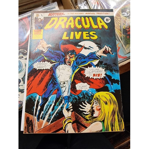 169 - DRACULA LIVES: collection of approx 80 issues, 1974-76, generally in good condition. (Approx 80)... 