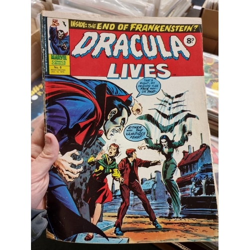 169 - DRACULA LIVES: collection of approx 80 issues, 1974-76, generally in good condition. (Approx 80)... 