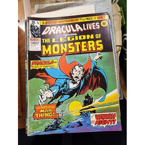 169 - DRACULA LIVES: collection of approx 80 issues, 1974-76, generally in good condition. (Approx 80)... 