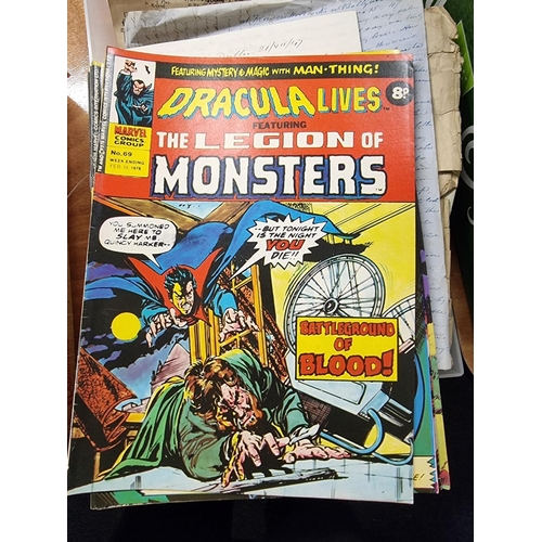 169 - DRACULA LIVES: collection of approx 80 issues, 1974-76, generally in good condition. (Approx 80)... 