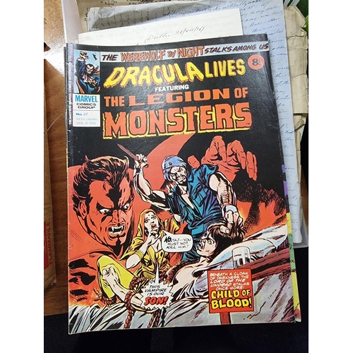 169 - DRACULA LIVES: collection of approx 80 issues, 1974-76, generally in good condition. (Approx 80)... 